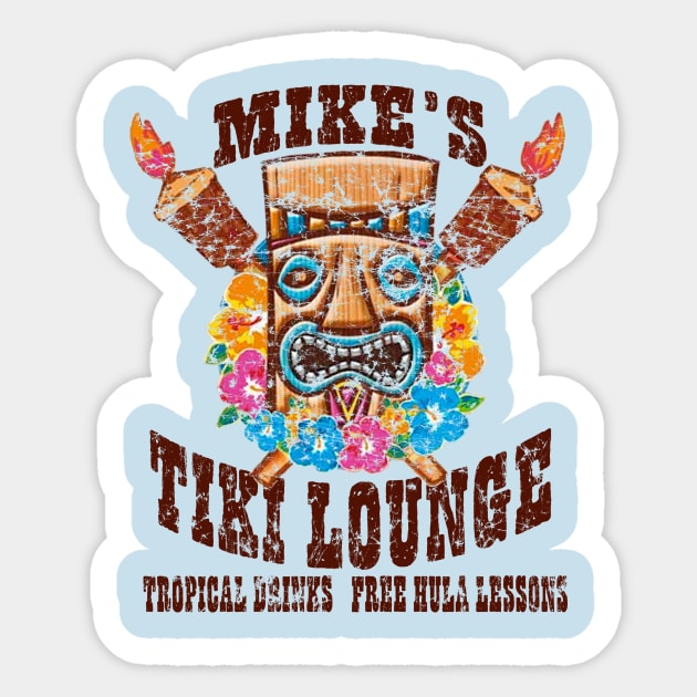 Tiki Lounge Sticker by Digitanim8tor